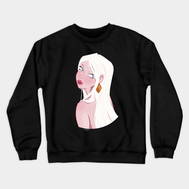 Femme fatale Crewneck Sweatshirt by Krismilla 